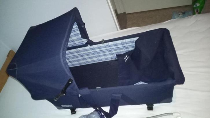 Vintage Combi Canne bovenbak / wieg – zonder onderstel, Kinderen en Baby's, Kinderwagens en Combinaties, Gebruikt, Overige merken