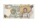 Ghana, 5 Cedis 4/07/1977, UNC., Postzegels en Munten, Bankbiljetten | Afrika, Ophalen of Verzenden, Overige landen, Los biljet