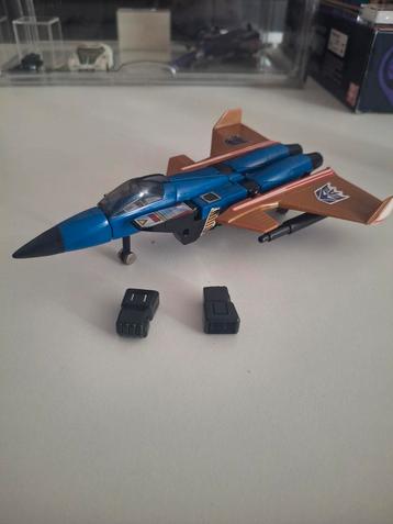 Transformers G1 avion Dirge 100% 1985, G1, Enlèvement ou Envoi, Comme neuf