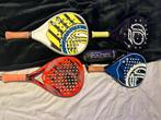 4 Padel rackets + setje ballen, Sport en Fitness, Padel, Ophalen, Gebruikt, Padelracket