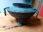 Antiek koperen plantenschaal, Enlèvement ou Envoi