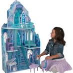 Frozen kasteel, Kinderen en Baby's, Speelgoed | Poppenhuizen, Ophalen, Zo goed als nieuw, Poppenhuis