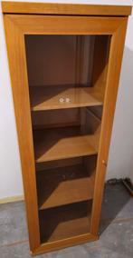 Glazen vitrinekast met houten frame, 25 à 50 cm, Utilisé, 50 à 100 cm, Modern