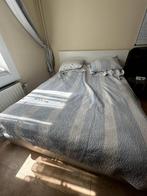 tweepersoonsbed, Huis en Inrichting, Slaapkamer | Bedden, Ophalen, Gebruikt, Wit, Tweepersoons