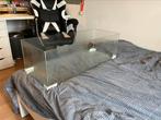 Aquarium 30x80 25 cm diep, Dieren en Toebehoren, Ophalen, Gebruikt, Leeg aquarium
