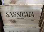 Sassicaia 2017 caisse de 6 bouteilles, Collections, Pleine, Italie, Enlèvement ou Envoi, Vin rouge