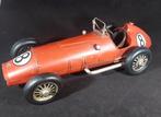 Handgemaakt metalen klassieke, rode raceauto. 29 cm, Ophalen of Verzenden, Zo goed als nieuw