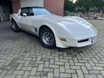 Chevrolet Corvette C3, Auto's, Automaat, Achterwielaandrijving, Wit, Bruin