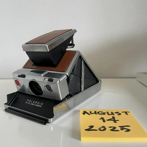 SX70 Polaroid SLR - 600 film conversie + acc., Audio, Tv en Foto, Fotocamera's Analoog, Refurbished, Spiegelreflex, Polaroid, Verzenden