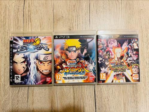 3 Naruto Games voos PS3 (Ultimate Ninja Storm Series), Consoles de jeu & Jeux vidéo, Jeux | Sony PlayStation 3, Comme neuf, Combat