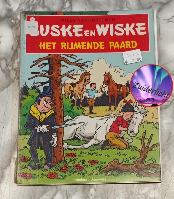 Het Rijmende Paard - Suske en Wiske - strip - hardcover, Boeken, Stripverhalen, Gelezen, Eén stripboek, Ophalen
