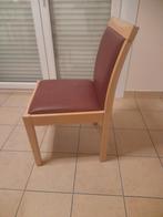 Eetkamerstoelen, Huis en Inrichting, Ophalen, Gebruikt, Bruin, Hout