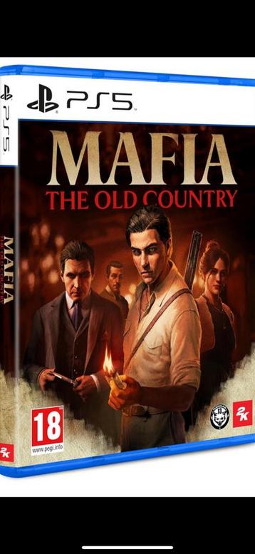 Mafia Ps5-games gloednieuw (in verpakking) beschikbaar voor biedingen