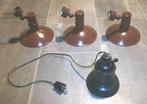 Antieke lampen/spots (samen 35€), Ophalen of Verzenden, Gebruikt