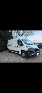 Peugeot boxer 2.2 diesel 165pk bj2021 L3H2 129000km trekhaak, Auto's, Voorwielaandrijving, Stof, Euro 6, USB
