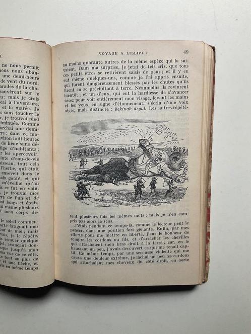 VOYAGES DE GULLIVER - LIBRAIRIE GARNIER - BREPOLS, Boeken, Kinderboeken | Jeugd | 13 jaar en ouder, Gelezen, Fictie, Ophalen of Verzenden