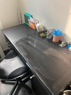 Bureau + bureaustoel, Huis en Inrichting, Bureaus, Ophalen, Zo goed als nieuw, Bureau