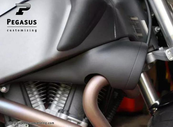 Buell XB Rechter Luchthapper *NIEUW* Pegasus Customizing, Motoren, Onderdelen | Harley-Davidson, Nieuw, Ophalen of Verzenden