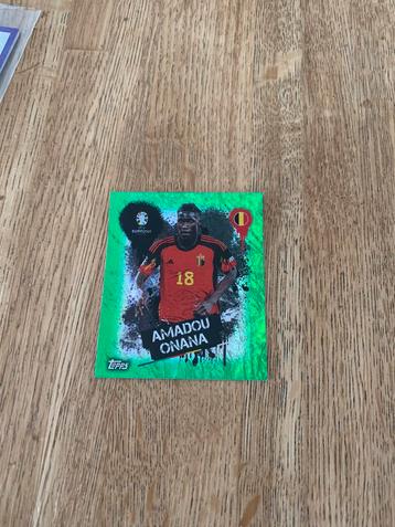 Topps euro 2024 green parallel  beschikbaar voor biedingen