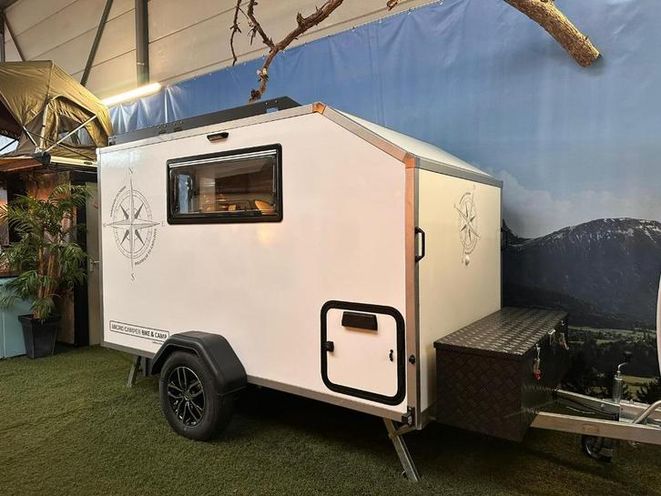 Micro Camper Bike & Camp - mini caravan teardrop 750kg, Caravans en Kamperen, Caravans, Bedrijf, tot en met 2, 500 - 750 kg, Overige
