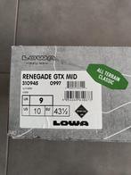 Lowa Renegade GTX MID maat 43 1/2 Bruin, Enlèvement, Comme neuf, Brun