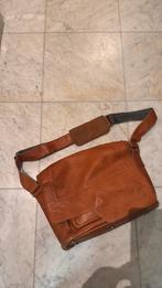 Compagnon Cognac Leder cameratas schoudertas laptoptas, Enlèvement ou Envoi, Comme neuf