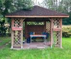 Houten pergola, Enlèvement, Utilisé