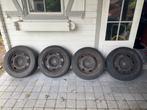 16 inch velgen van plaatstaal + winterbanden, Auto-onderdelen, Banden en Velgen, Ophalen, 16 inch, Winterbanden, Band(en)