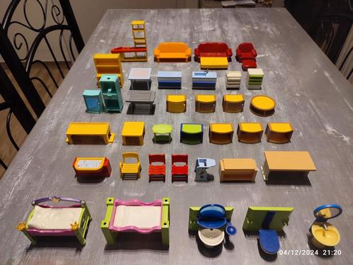 Lot de 36 meubles divers Playmobil, Kinderen en Baby's, Speelgoed | Playmobil, Gebruikt, Ophalen of Verzenden