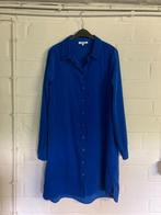 Blauw kleed met lange mouwen in fijn geribbelde velours, 170, Fish & Chips, Meisje, Ophalen of Verzenden, Zo goed als nieuw
