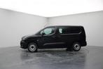Peugeot Partner 1.5 BlueHDi 130 EAT8 L2 DC / 5 zit / lichte, Auto's, Stof, Gebruikt, 4 cilinders, Zwart