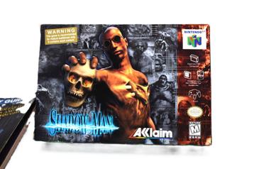 N64 - Shadow Man + carte NTSC | Jeu en boîte à l'état neuf disponible aux enchères