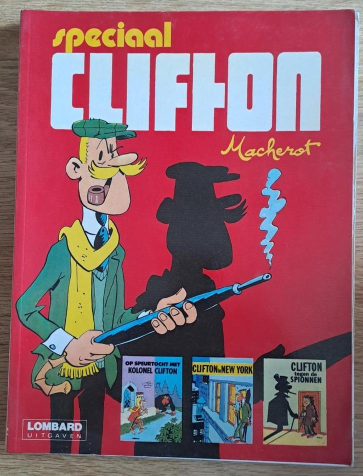 Macherot - Speciaal Clifton, Boeken, Stripverhalen, Gelezen, Eén stripboek, Ophalen of Verzenden
