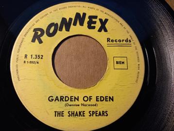 The Shake Spears ‎– Garden Of Eden / Nossi Dan '7 beschikbaar voor biedingen