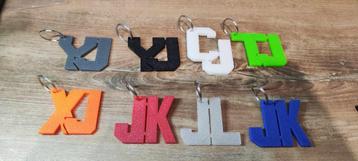 Jeep Wrangler yj cj tj tj jk jl xj sleutelhanger beschikbaar voor biedingen