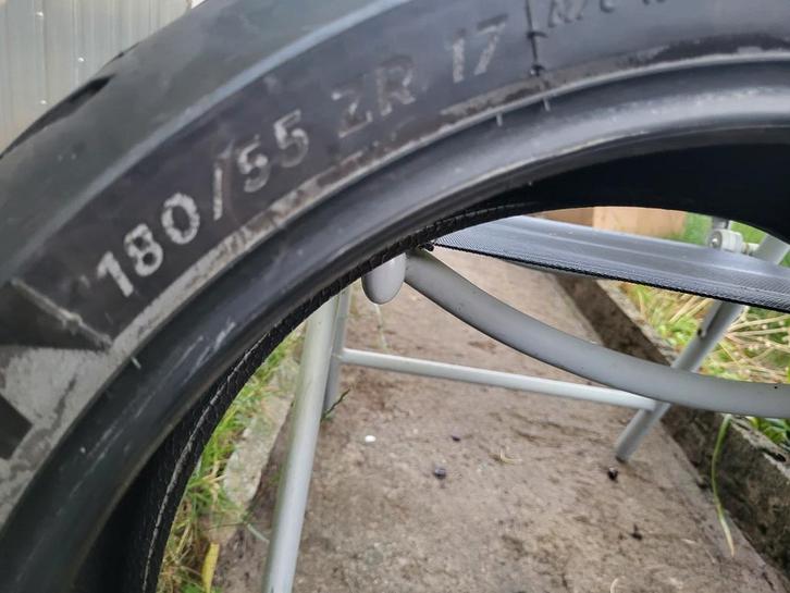Michelin motorband achteraan 180/55/17, Motoren, Accessoires | Overige, Gebruikt, Ophalen of Verzenden