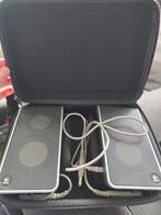 Logitech usb speakerset met etui, Computers en Software, Pc speakers, Ophalen of Verzenden