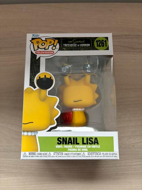 Funko Pop! The Simpsons: Snail Lisa #1261, Verzamelen, Poppetjes en Figuurtjes, Ophalen of Verzenden