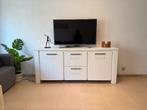 Zeer degelijke Xooon TV-kast in uitstekende staat – wit hout, Ophalen, 150 tot 200 cm, 25 tot 50 cm, Met deur(en)