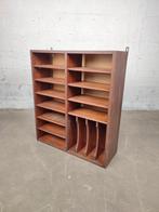 Antieke houten archiefkast, Huis en Inrichting, Kasten | Roldeurkasten en Archiefkasten, Ophalen, ., Zo goed als nieuw, .