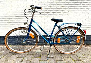 Vintage Kinderfiets blauw 37 inch (8 - 12 jaar) merk TOPPY