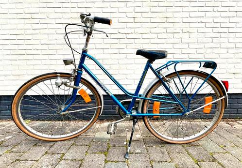 Vintage Kinderfiets blauw 37 inch (8 - 12 jaar) merk TOPPY, Vélos & Vélomoteurs, Vélos | Filles, Utilisé, Enlèvement