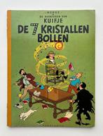 Kuifje - De 7 kristallen bollen SC 1e uitgave 1961 - Hergé, Boeken, Gelezen, Eén stripboek, Ophalen of Verzenden, Hergé