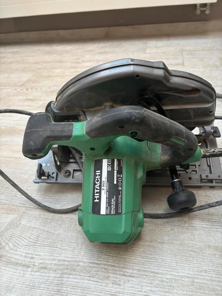 Scie circulaire Hitachi (Hikoki) C9U3 – 235 mm, Doe-het-zelf en Bouw, Gereedschap | Schuurmachines, Zo goed als nieuw, Ophalen