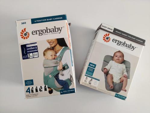 Draagzak en verkleinkussen ergo baby, Kinderen en Baby's, Babydragers en Draagdoeken, Zo goed als nieuw, Draagzak, Buik, Rug of Zij