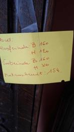 Eiken antieke bed, Ophalen