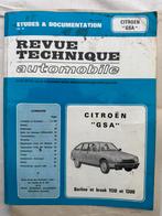 Revue technique automobile Citroen GSA, Ophalen