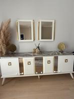 Complete eetkamermeubelset - Zeer goede staat, Huis en Inrichting, Ophalen of Verzenden, Gebruikt, Overige houtsoorten, Design élégant et moderne