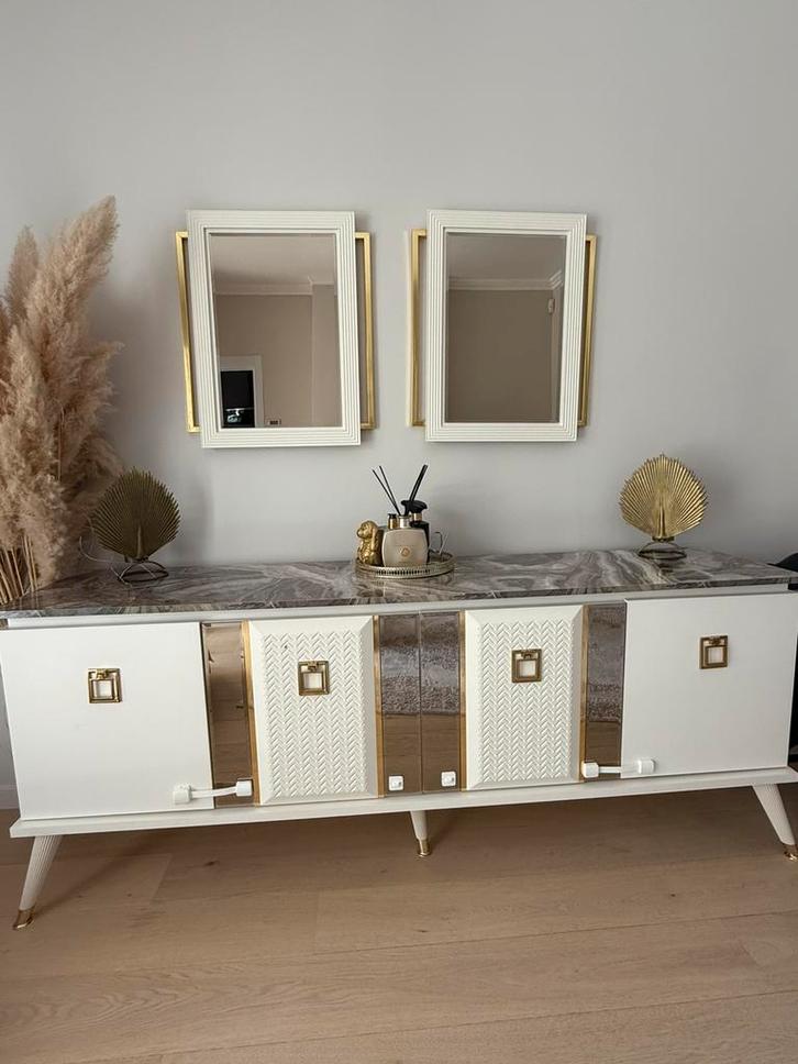 Complete eetkamermeubelset - Zeer goede staat, Huis en Inrichting, Kasten | Dressoirs, Gebruikt, Overige houtsoorten, Ophalen of Verzenden