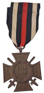 Croix de Hindenburg avec épées de la Première Guerre mondial, Collections, Envoi